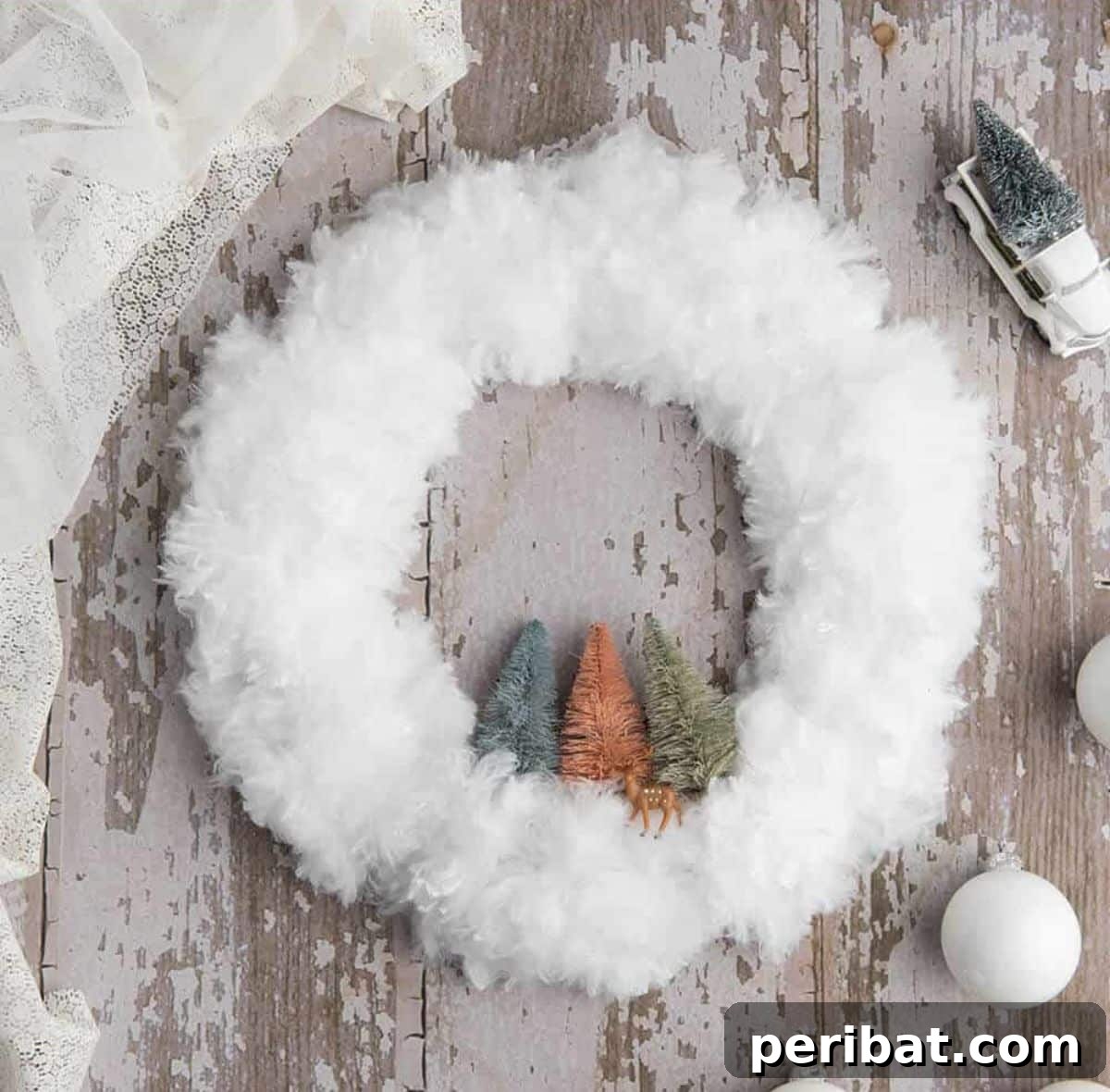 Budget-Friendly Dollar Tree Duster Wreath
