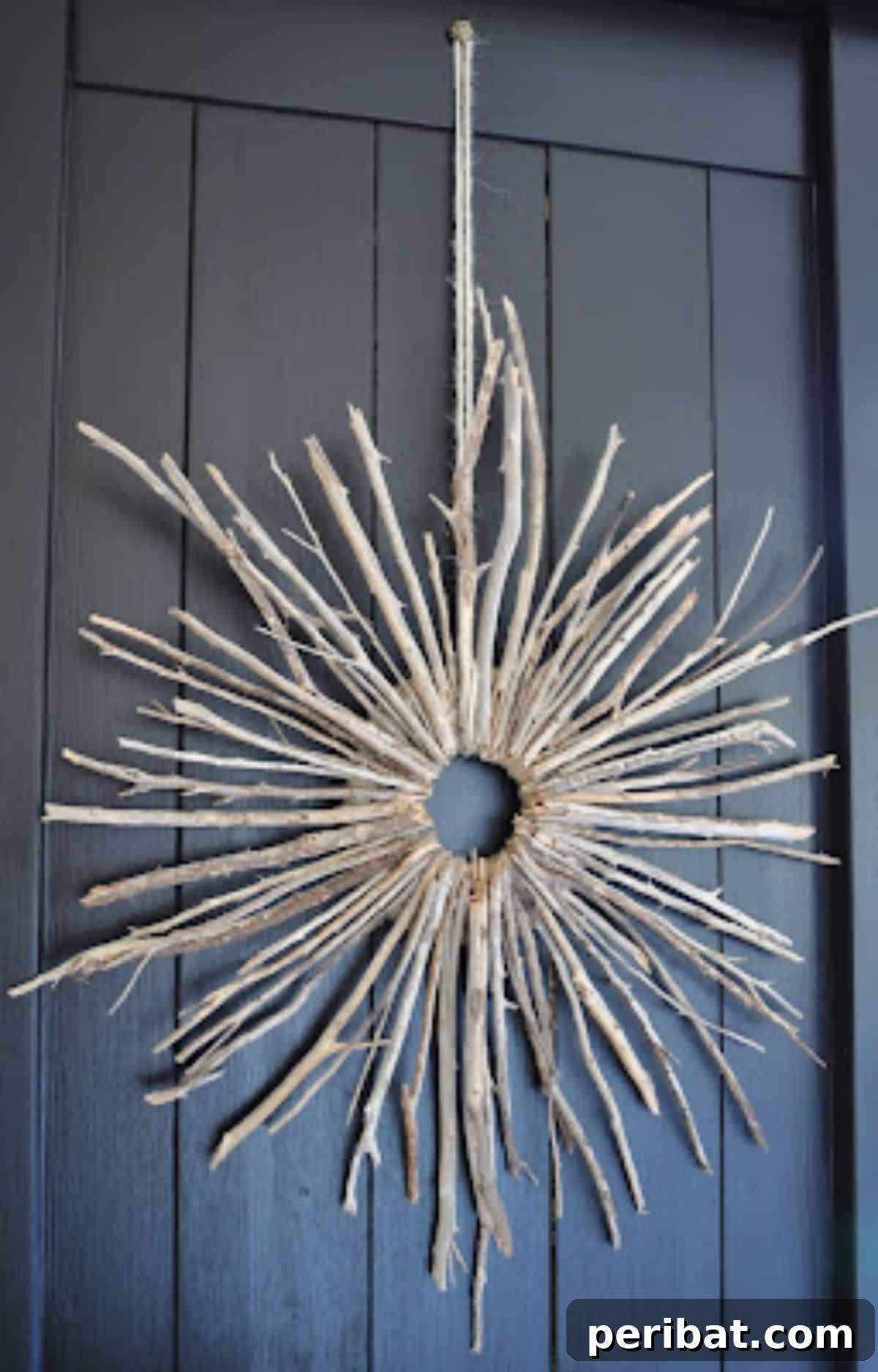Starburst Twig Wreath