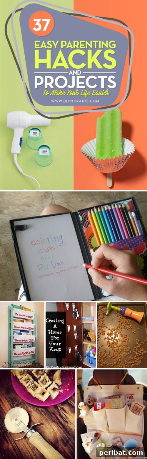 Smart Parenting Shortcuts for a Stress-Free Home 2 37 Easy Parenting Hacks and Projects To Make Your Life Easier