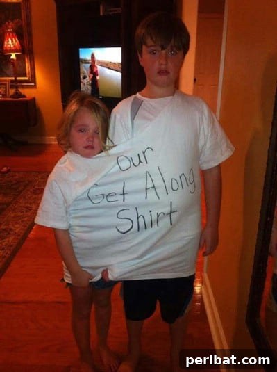 Smart Parenting Shortcuts for a Stress-Free Home 32 Get along shirt