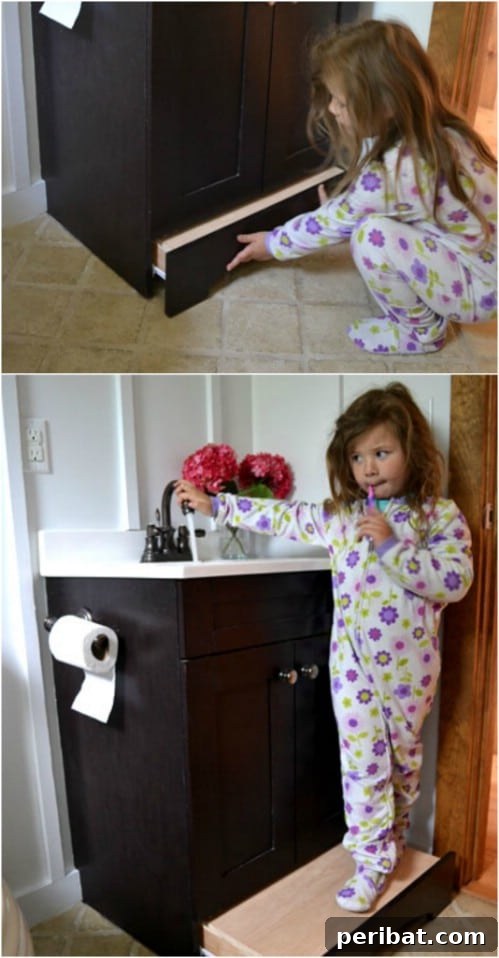 Smart Parenting Shortcuts for a Stress-Free Home 5 Vanity Step Drawer