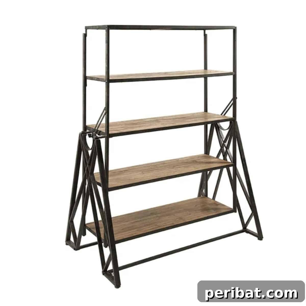 21 Transforming Shelves: Clever Designs for Dynamic Spaces 20 An inspiring DIY convertible shelf table project, showcasing a custom-crafted unit that transitions between storage and a table.
