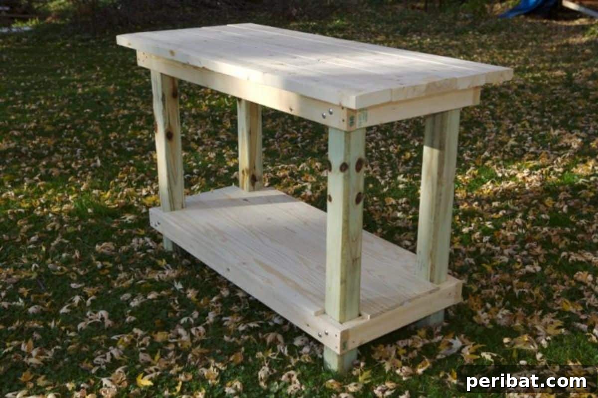 40 DIY Workbench Projects for Your Workshop 38 Classic Simple DIY Workbench