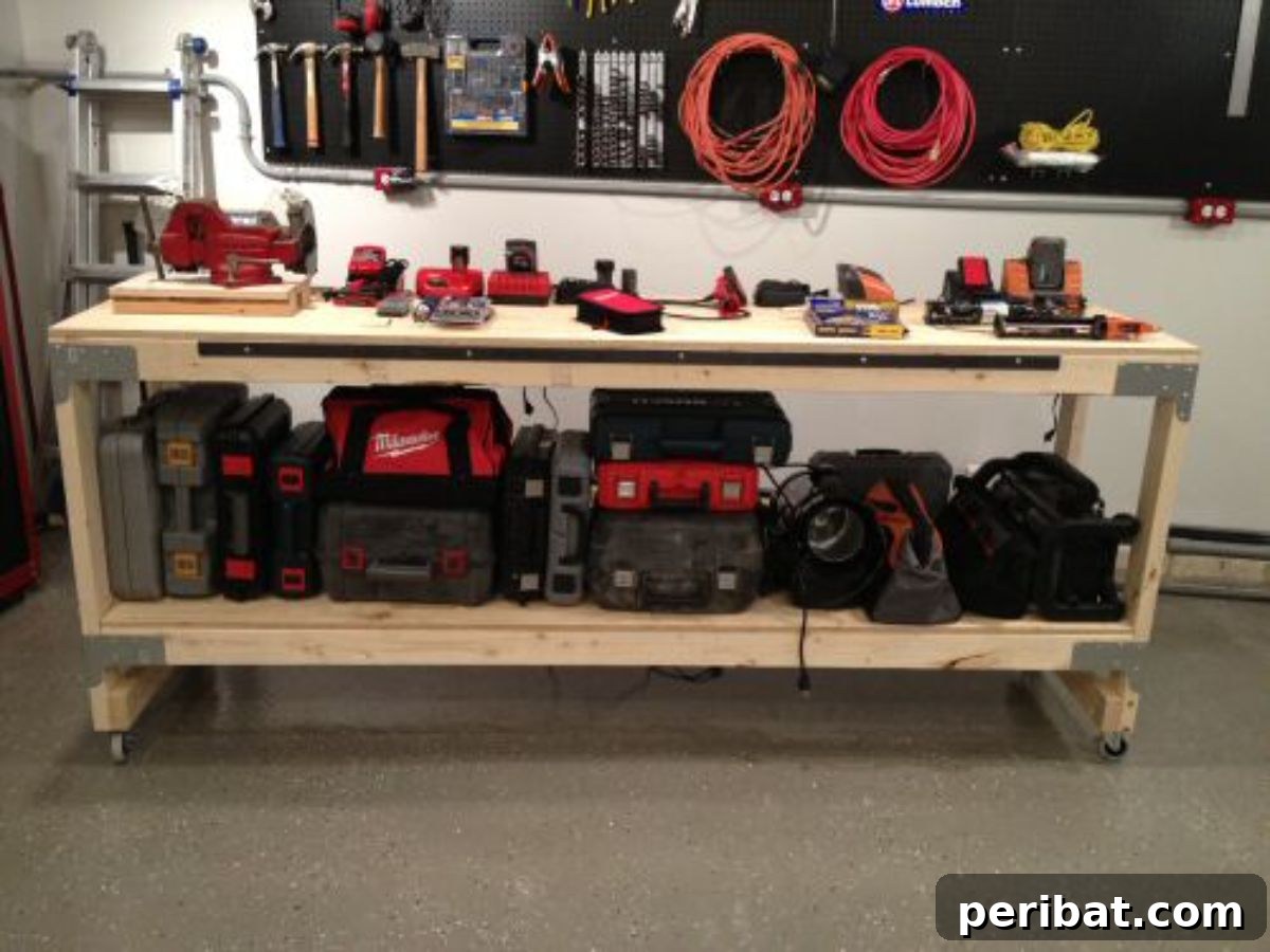 40 DIY Workbench Projects for Your Workshop 40 Heavy Duty DIY Workbench