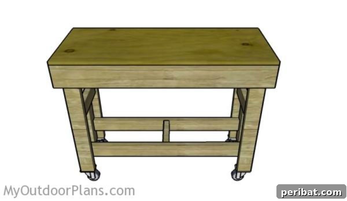 40 DIY Workbench Projects for Your Workshop 42 Small and Compact Workbench Plans