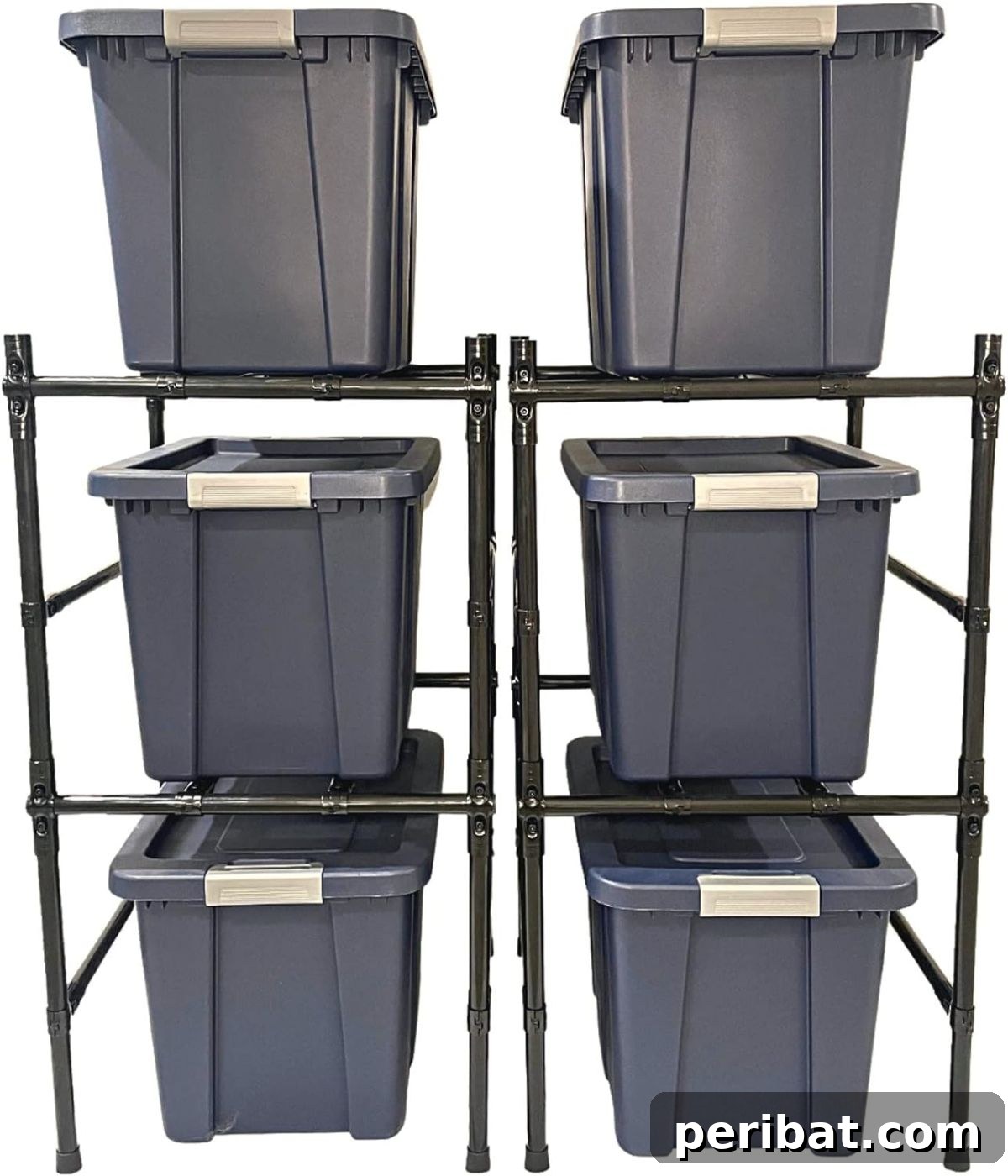 Mastering Tote Clutter: 31 DIY Hacks and Product Picks 16 Tote Storage Shelving System That Adapts to Any Space