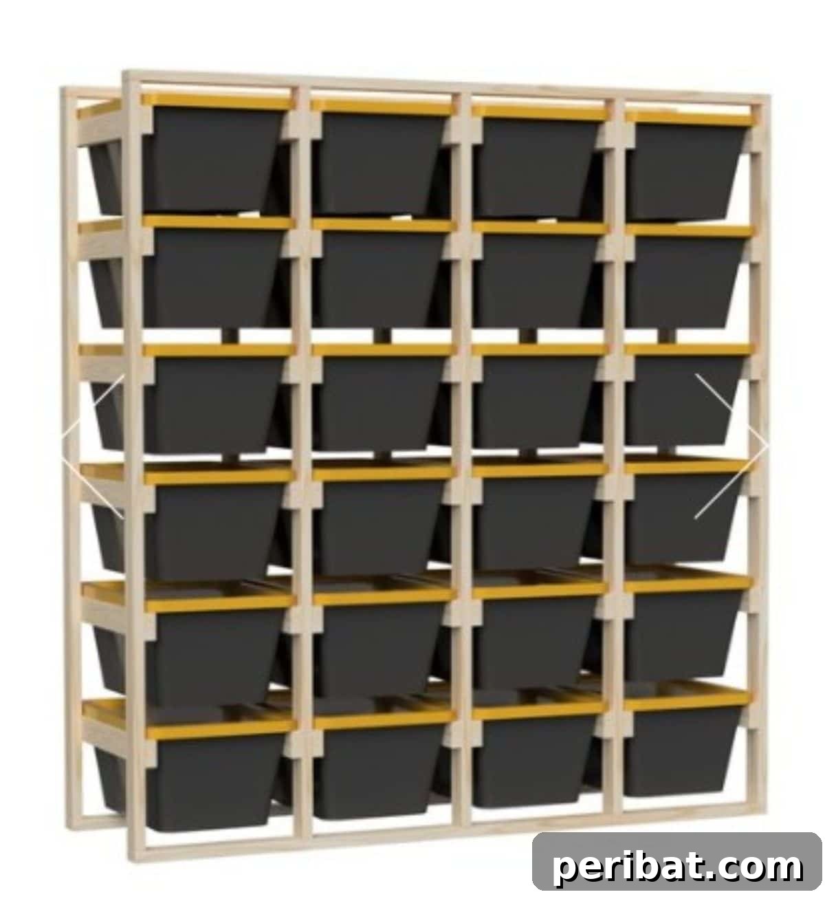 Mastering Tote Clutter: 31 DIY Hacks and Product Picks 17 Tote Storage Rack