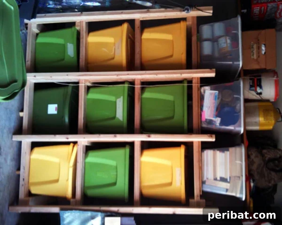 Mastering Tote Clutter: 31 DIY Hacks and Product Picks 3 12-Storage Tote Shelving System
