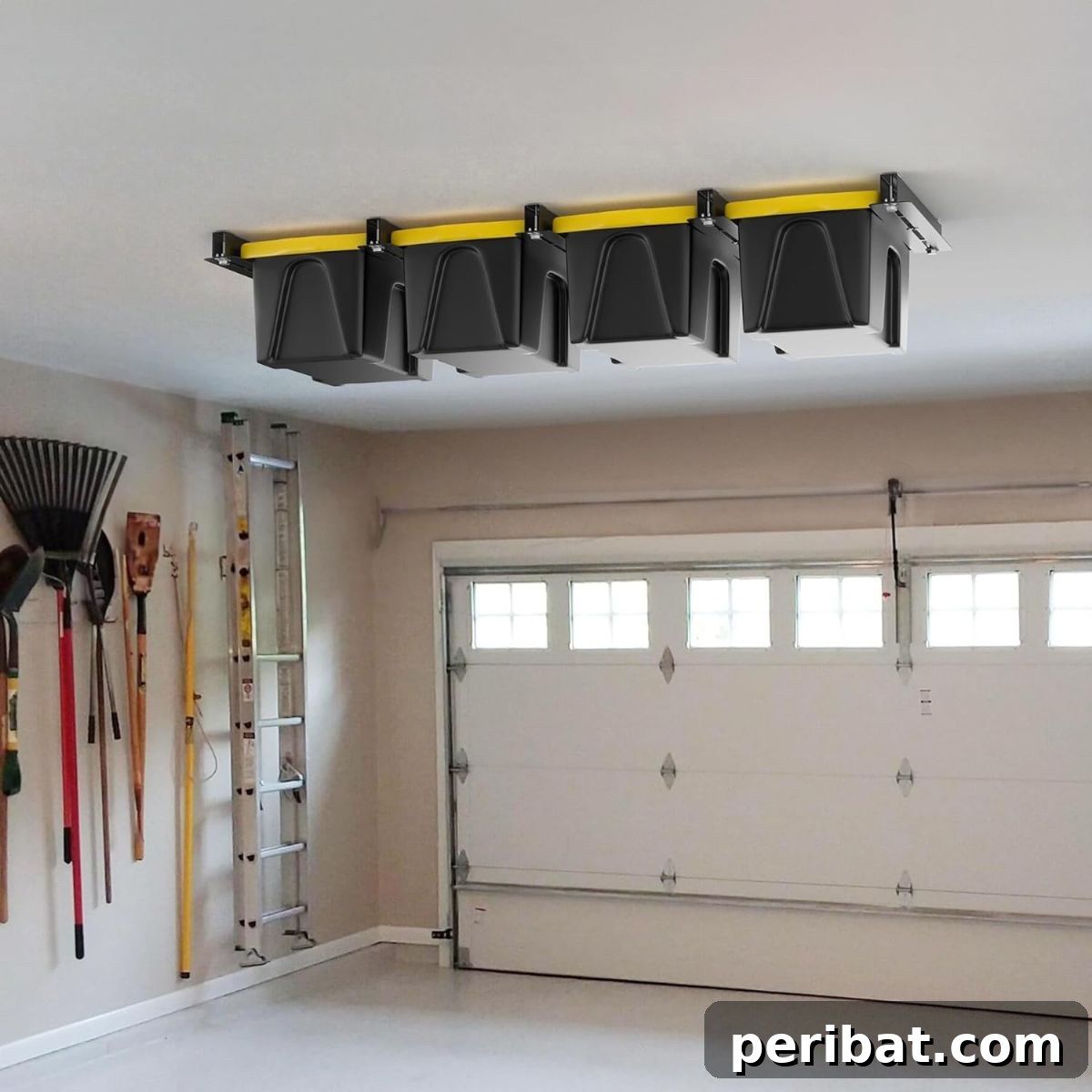 Mastering Tote Clutter: 31 DIY Hacks and Product Picks 21 TORACK Overheard Tote Storage Rail System