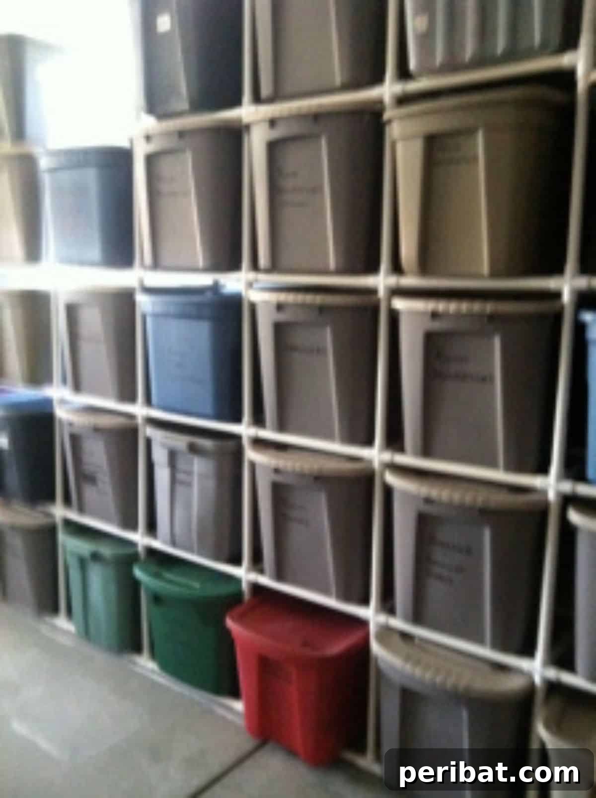 Mastering Tote Clutter: 31 DIY Hacks and Product Picks 25 DIY PVC Tote / Bin Organizer