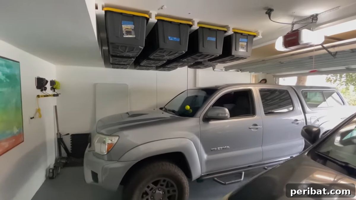 Mastering Tote Clutter: 31 DIY Hacks and Product Picks 26 Easy $40 Garage Tote Storage Hack