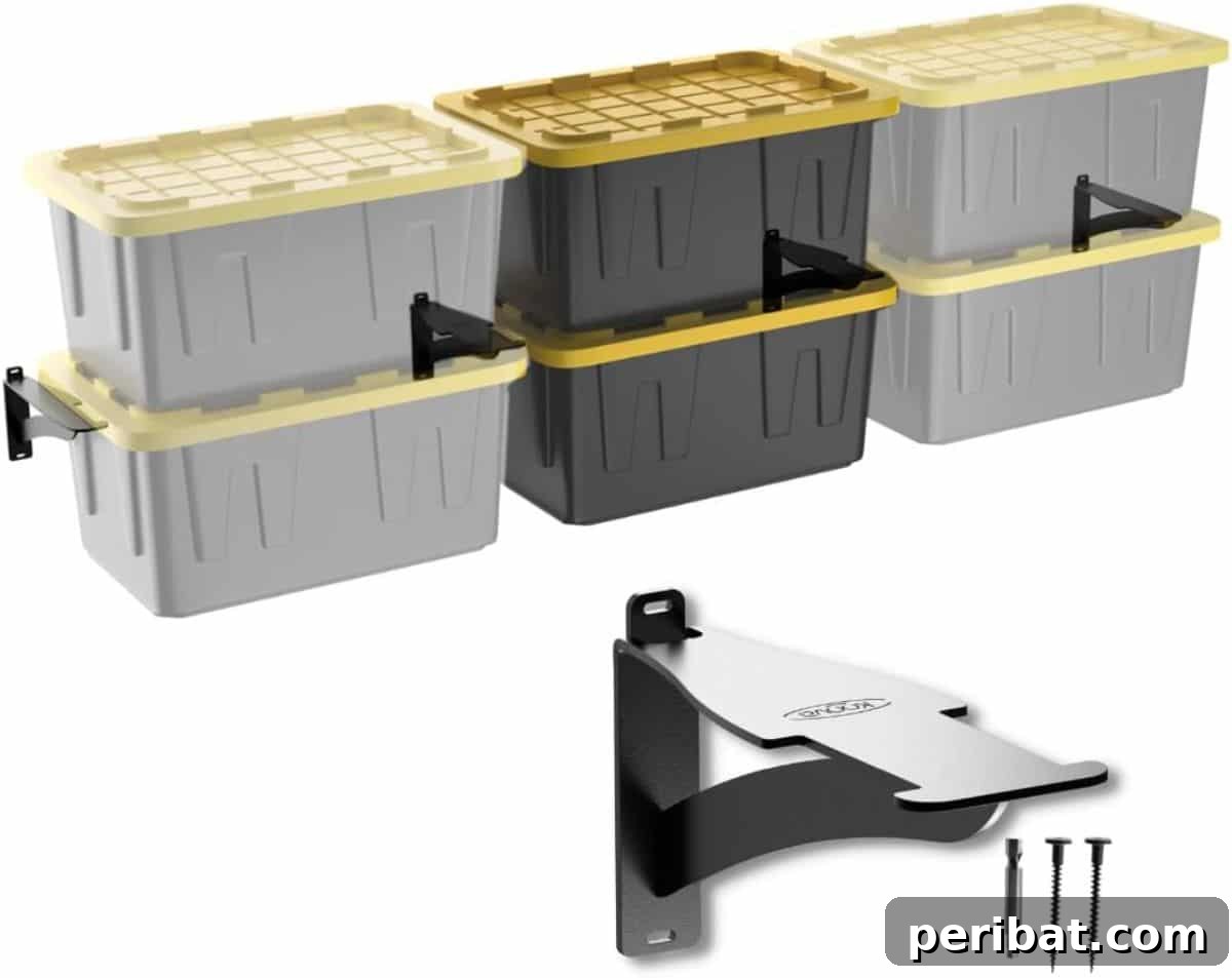 Mastering Tote Clutter: 31 DIY Hacks and Product Picks 9 Koova Wall Mounted Tote Rack Storage System