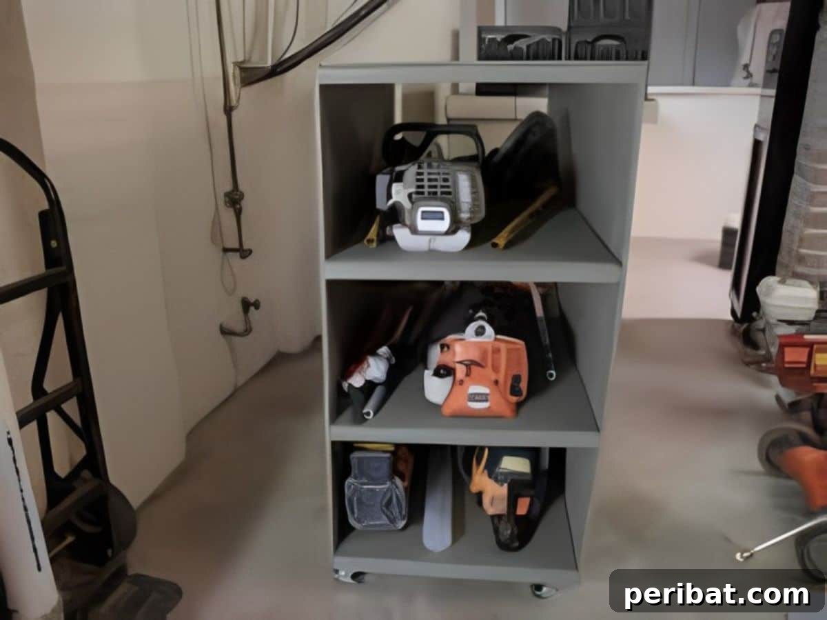 Smart Power Tool Storage Solutions 24 Rolling Power Tool Storage System
