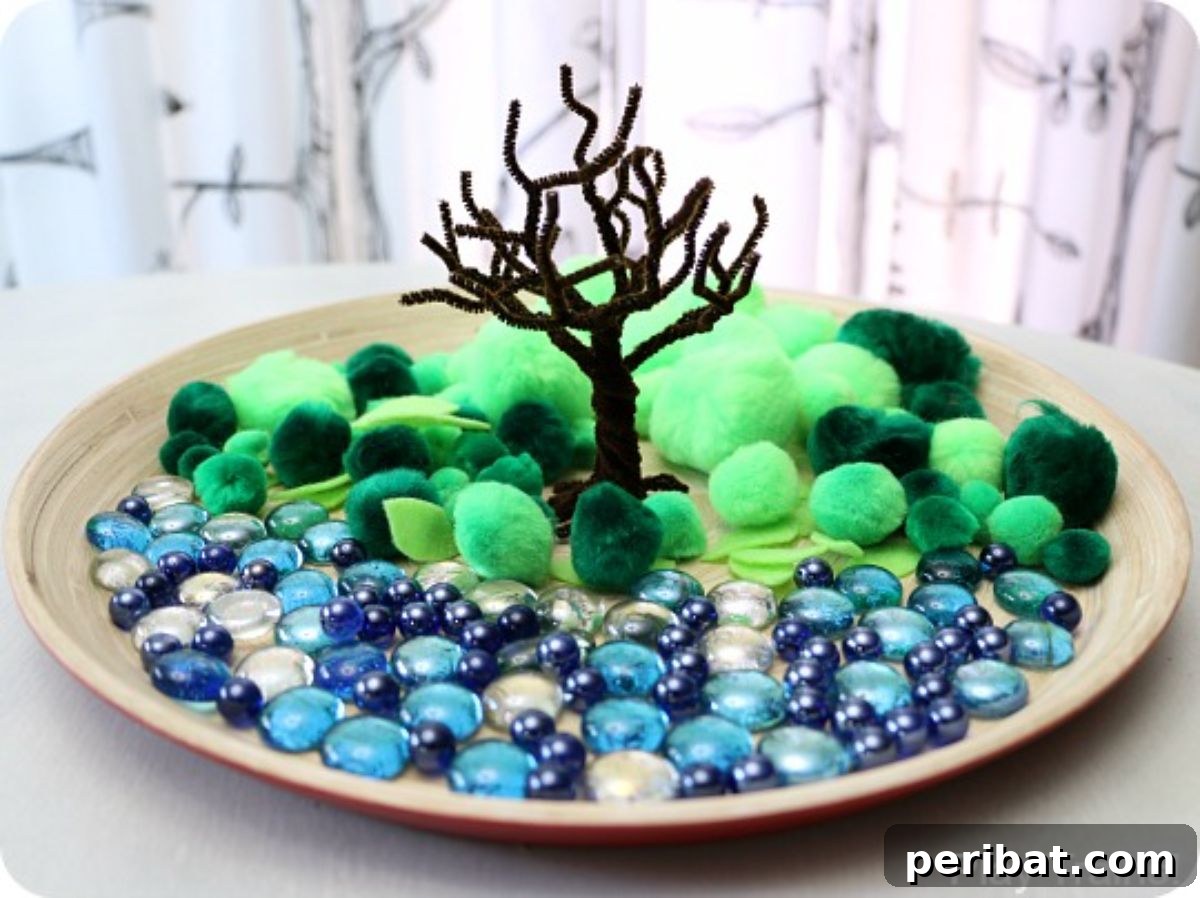 50 Summer DIY Projects to Brighten Your Home 13 Summer Pom Pom Tree