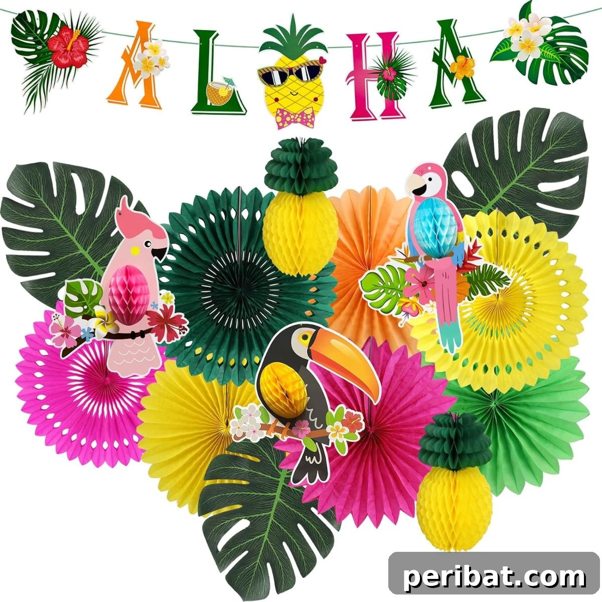 50 Summer DIY Projects to Brighten Your Home 29 Aloha Party Decorations