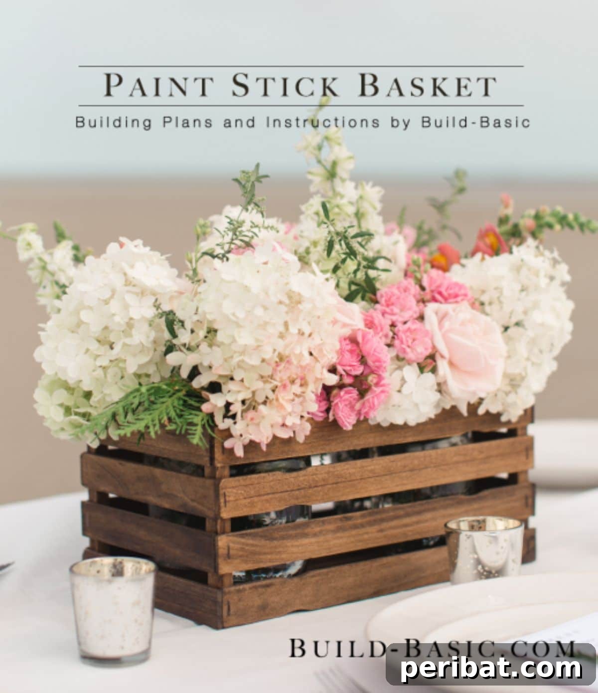 50 Summer DIY Projects to Brighten Your Home 38 Paint Stick Basket