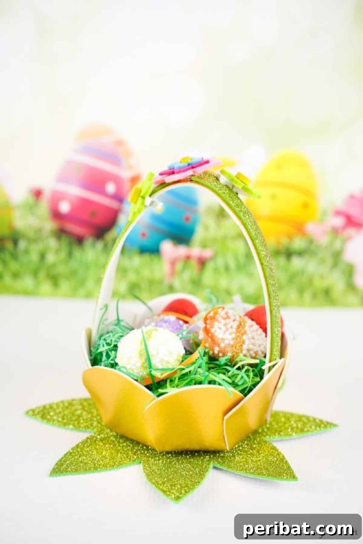 Craft Your Spring: 50 Fresh Home Decor Ideas 3 Decorative Mini Easter Egg Baskets