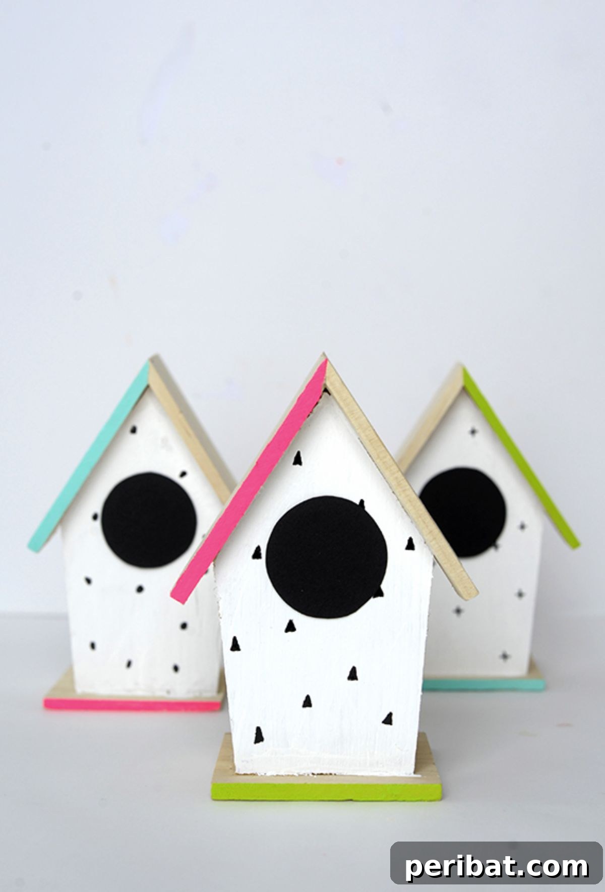 Craft Your Spring: 50 Fresh Home Decor Ideas 43 DIY Hand-Painted Birdhouse