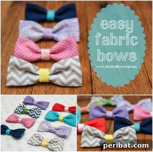 Parça Kumaşlardan Muhteşem Projeler: 100'den Fazla Yaratıcı Değerlendirme Fikri 18 DIY Fabric Scrap Hair Bows