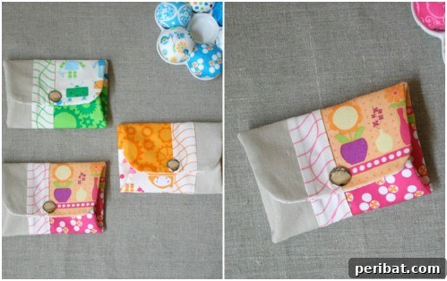 Parça Kumaşlardan Muhteşem Projeler: 100'den Fazla Yaratıcı Değerlendirme Fikri 36 DIY Fabric Scrap Mini Sewing Kit