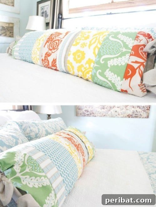 Parça Kumaşlardan Muhteşem Projeler: 100'den Fazla Yaratıcı Değerlendirme Fikri 10 DIY Fabric Scrap Cuddle Pillow