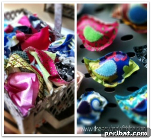 Parça Kumaşlardan Muhteşem Projeler: 100'den Fazla Yaratıcı Değerlendirme Fikri 95 DIY Fabric Scrap Little Birdies for Nursery Decor