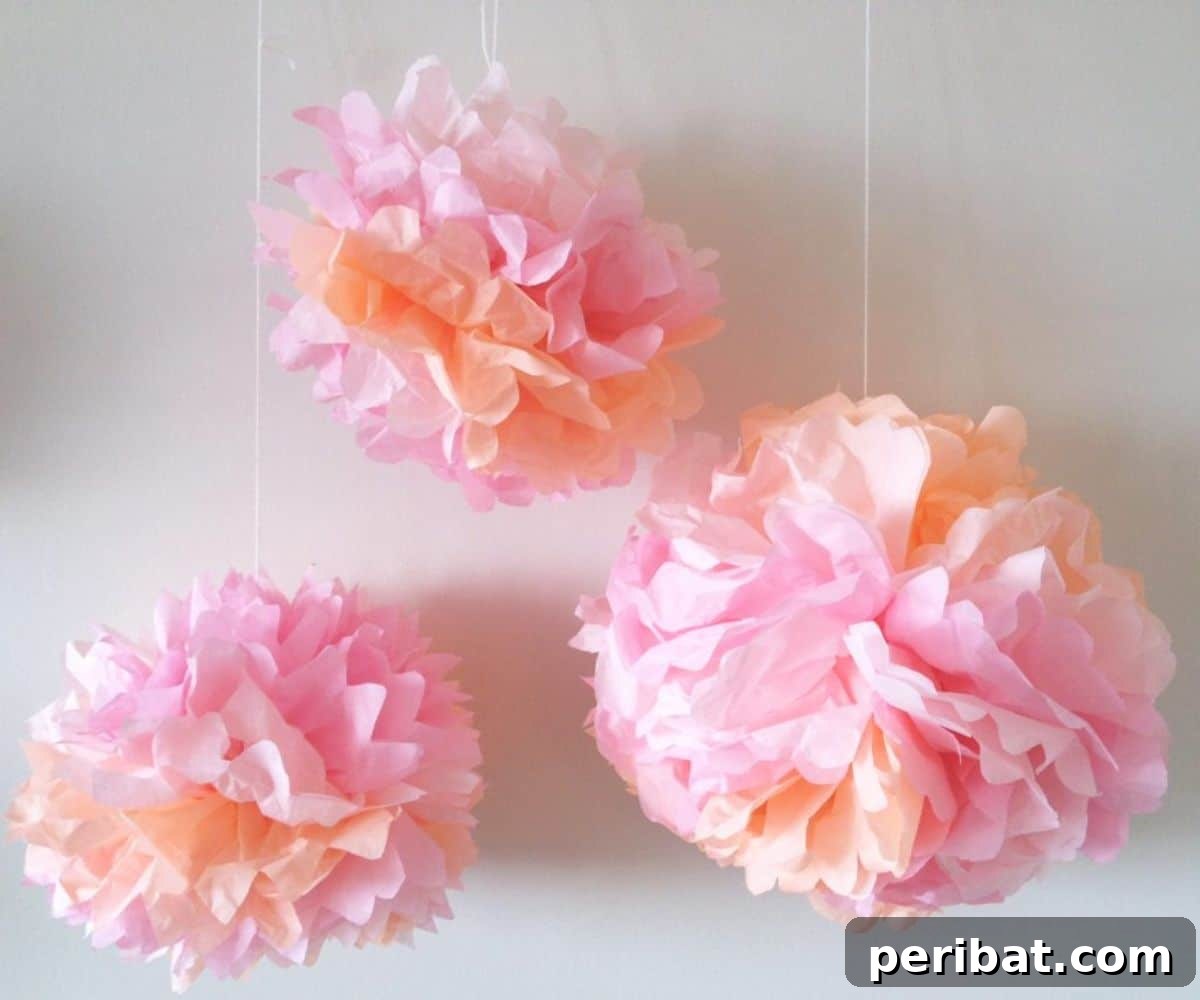 Tissue Paper Flowers