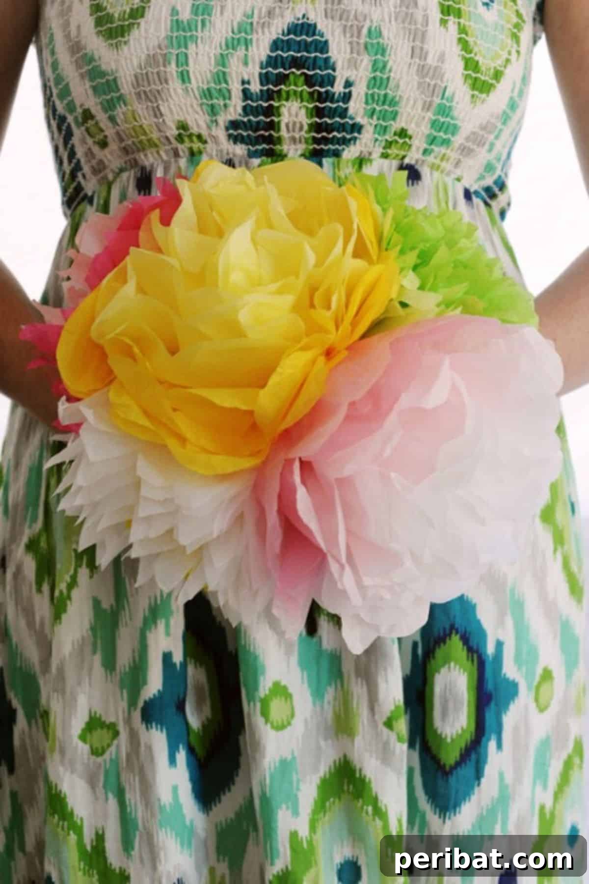 Simple DIY Paper Flowers For Mother’s Day