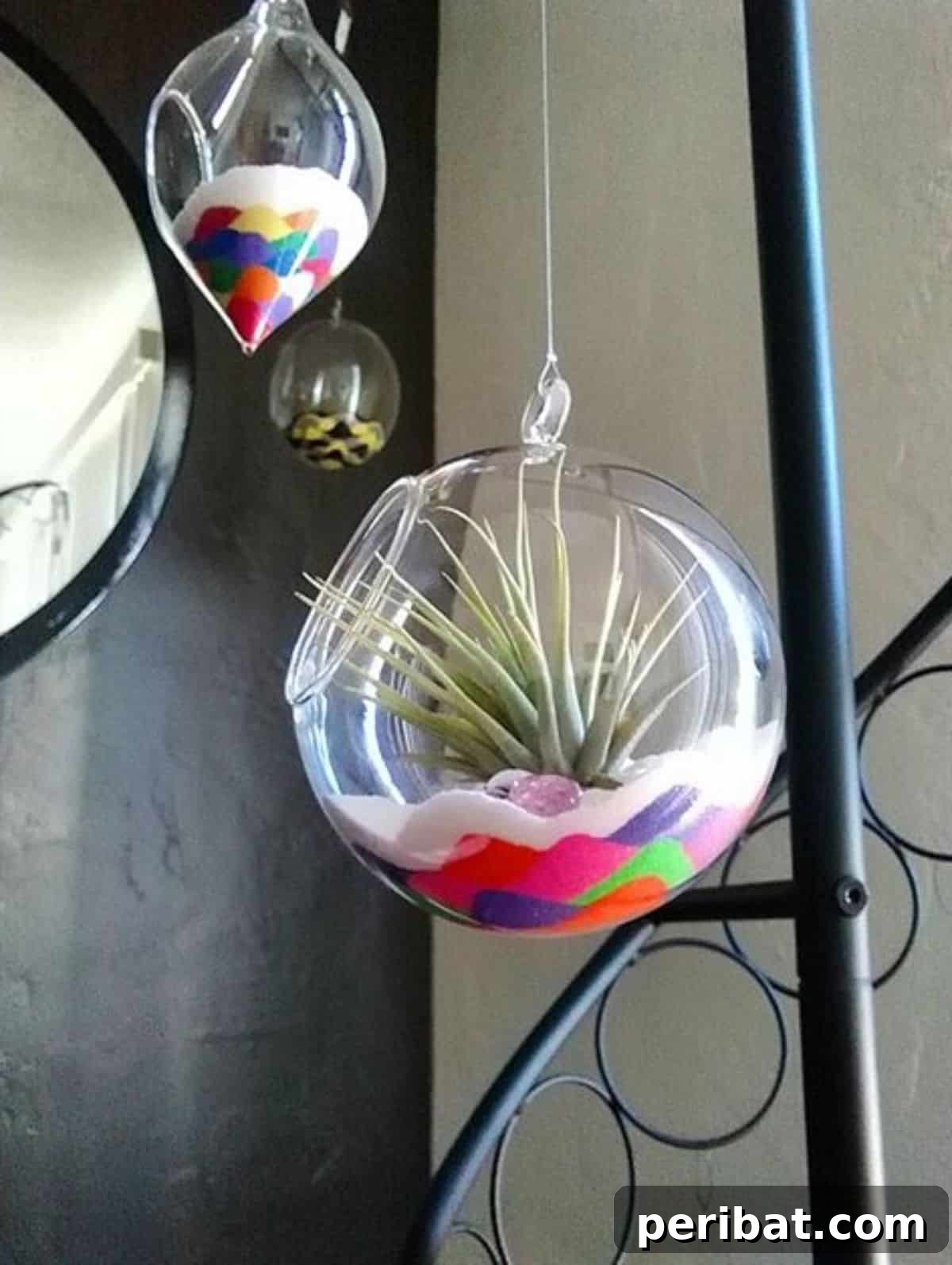 Colorful Indoor Sand Garden Terrarium
