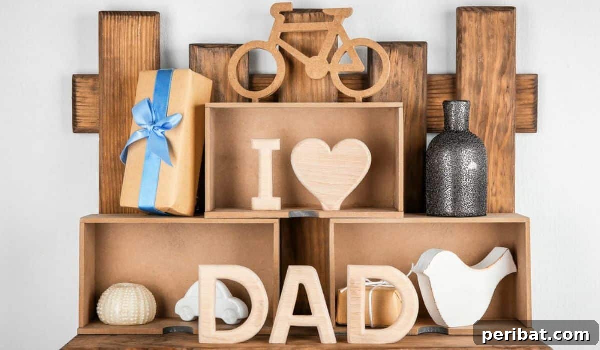 31 Homemade Father's Day Decor and Gift Ideas 18 Cozy Father’s Day Corner with Multiple Decorations