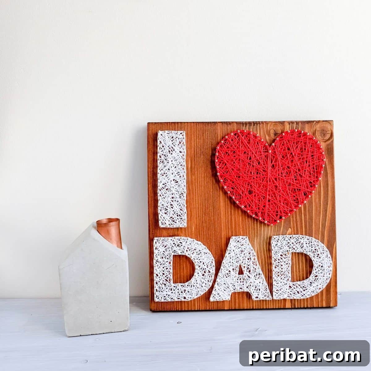 31 Homemade Father's Day Decor and Gift Ideas 24 Dad Wall Art Sign