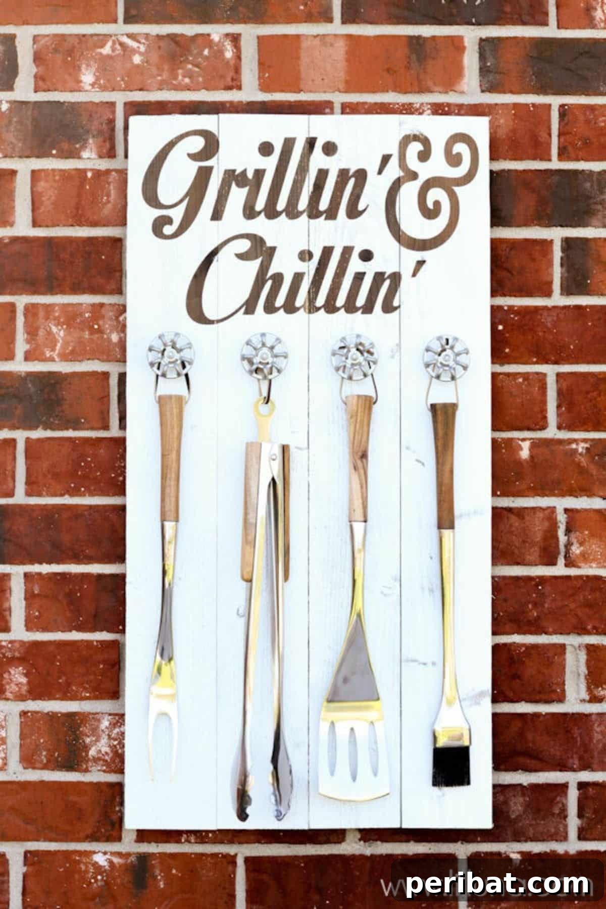 31 Homemade Father's Day Decor and Gift Ideas 7 Grill Set Holder