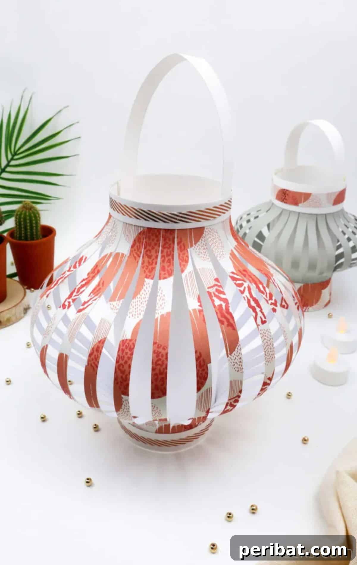 Create a magical mood with DIY paper lanterns for birthday party lighting