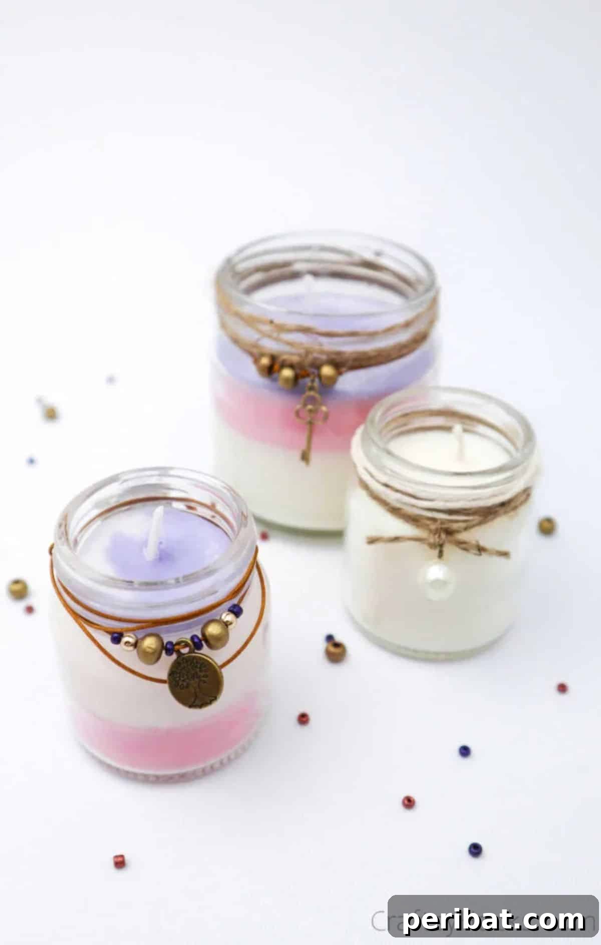 Easy DIY scented candles for a personal touch and enchanting fragrance at birthdays