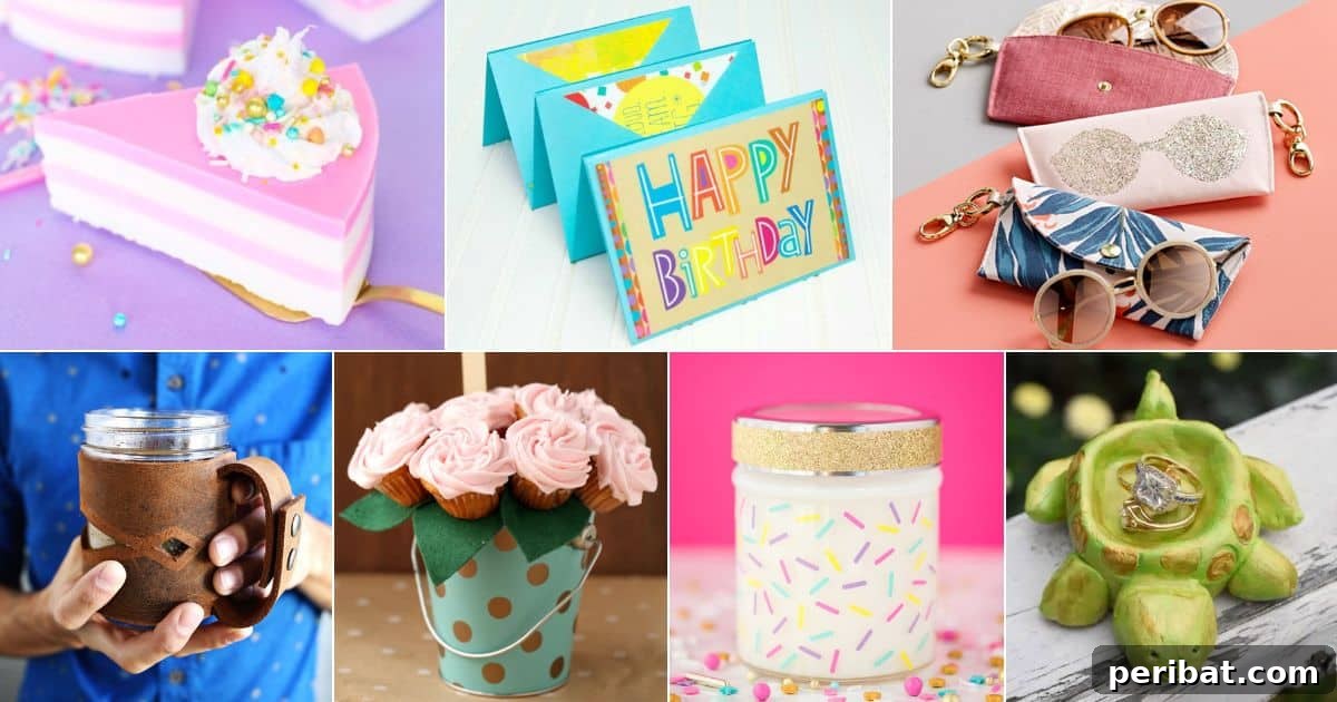 50 Heartfelt Handmade Birthday Gifts 2 50 Creative DIY Birthday Gift Ideas for Every Personality