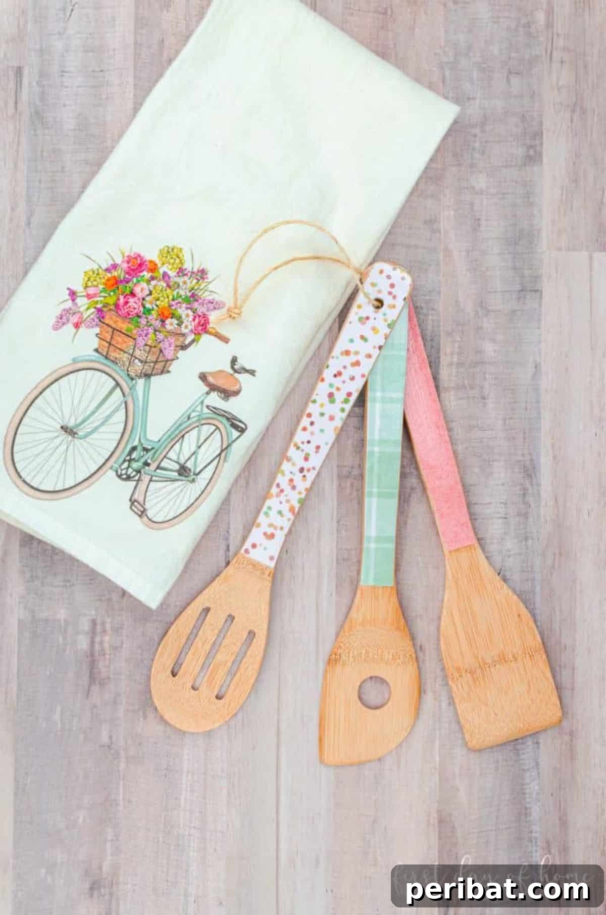 50 Heartfelt Handmade Birthday Gifts 15 DIY Decoupage Wooden Spoons