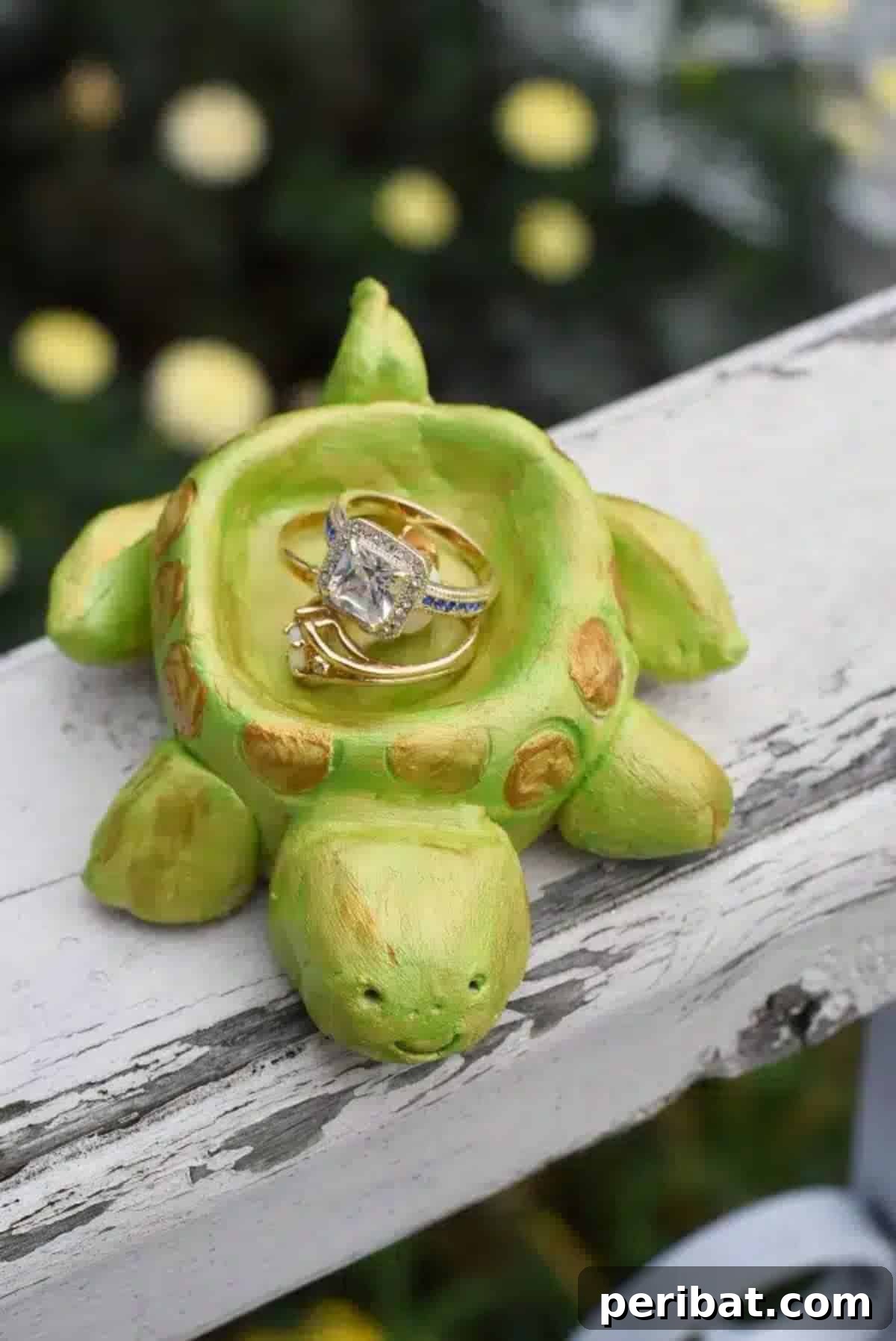 50 Heartfelt Handmade Birthday Gifts 21 Turtle Ring Holder Gift