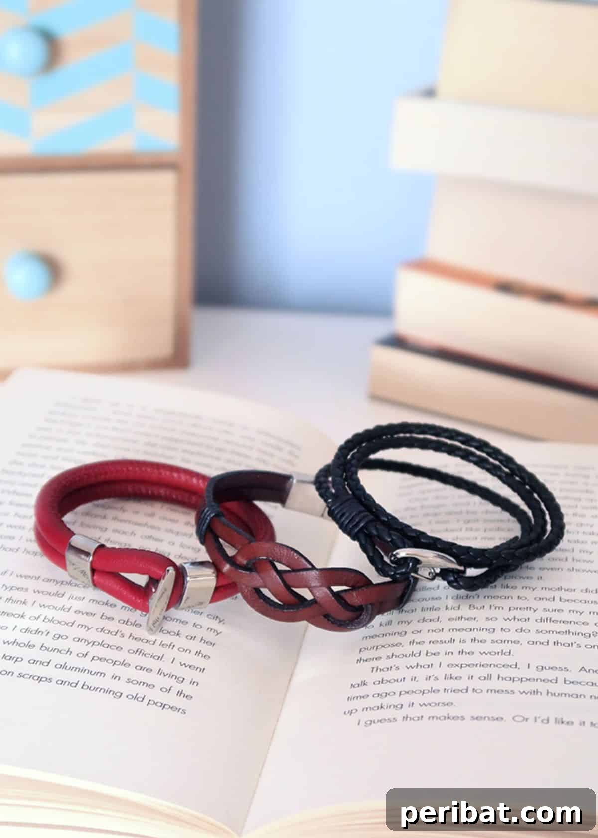 50 Heartfelt Handmade Birthday Gifts 24 Homemade Leather Bracelet