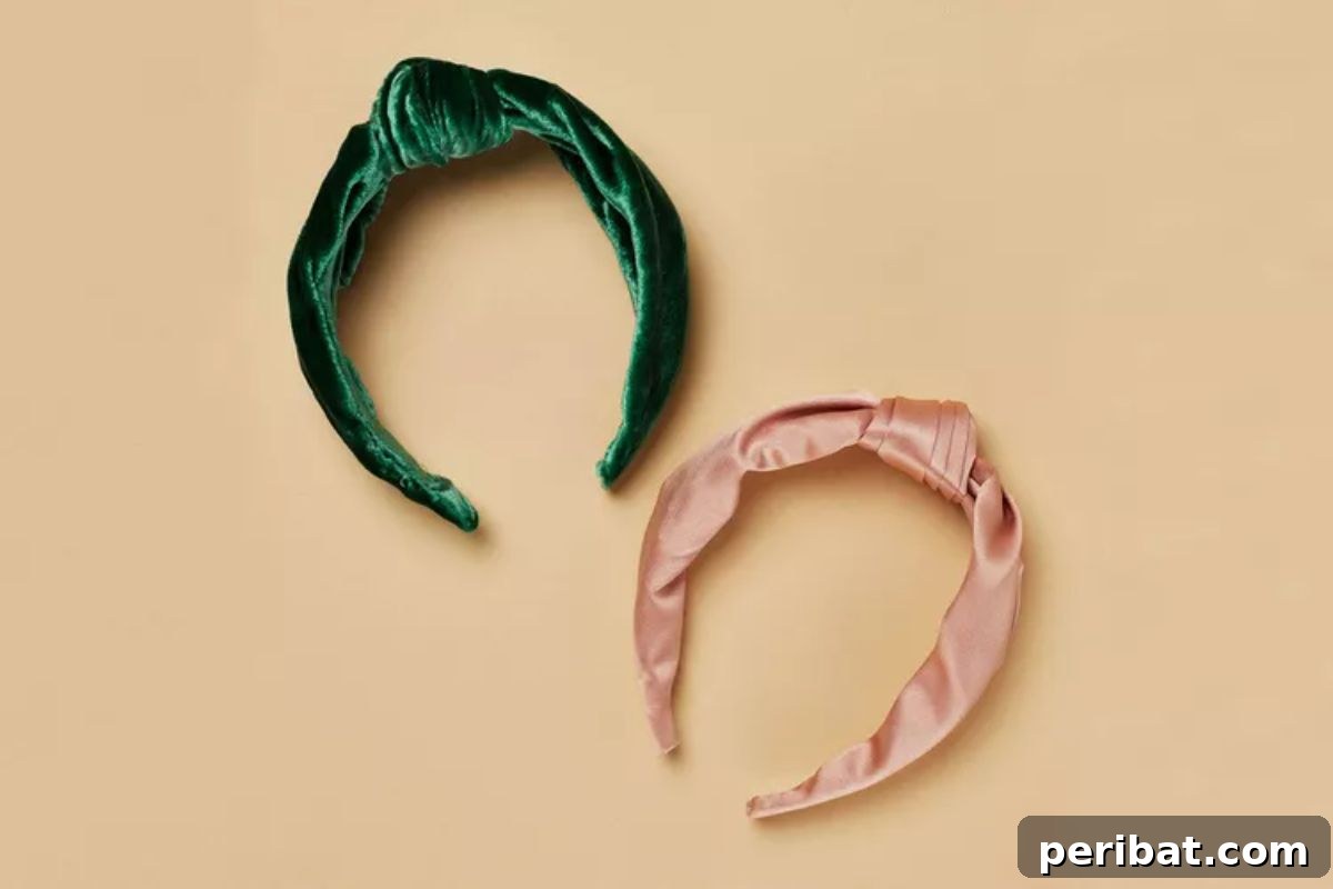 50 Heartfelt Handmade Birthday Gifts 28 Fabric Headbands