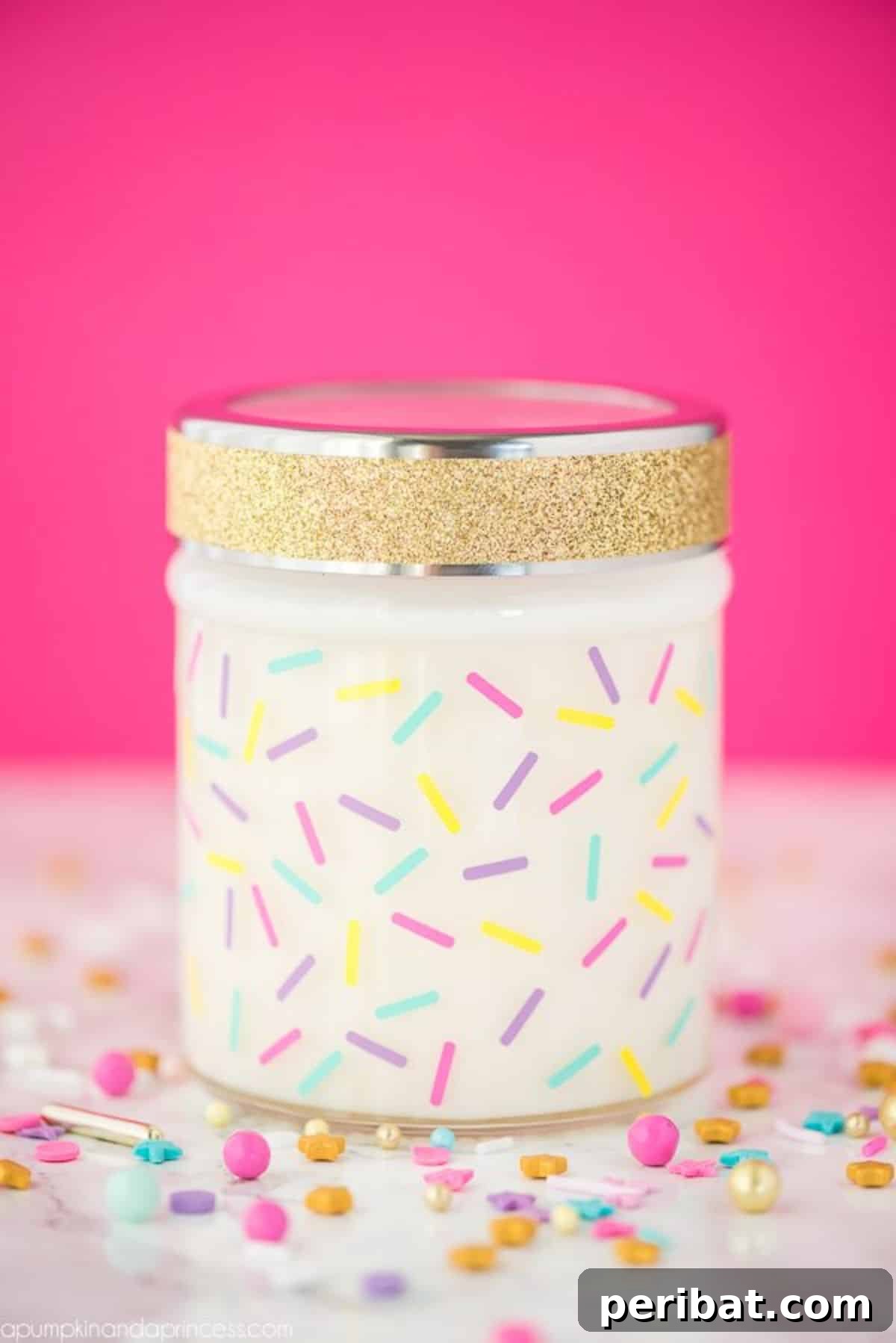 50 Heartfelt Handmade Birthday Gifts 39 DIY Birthday Cake Jar Candle