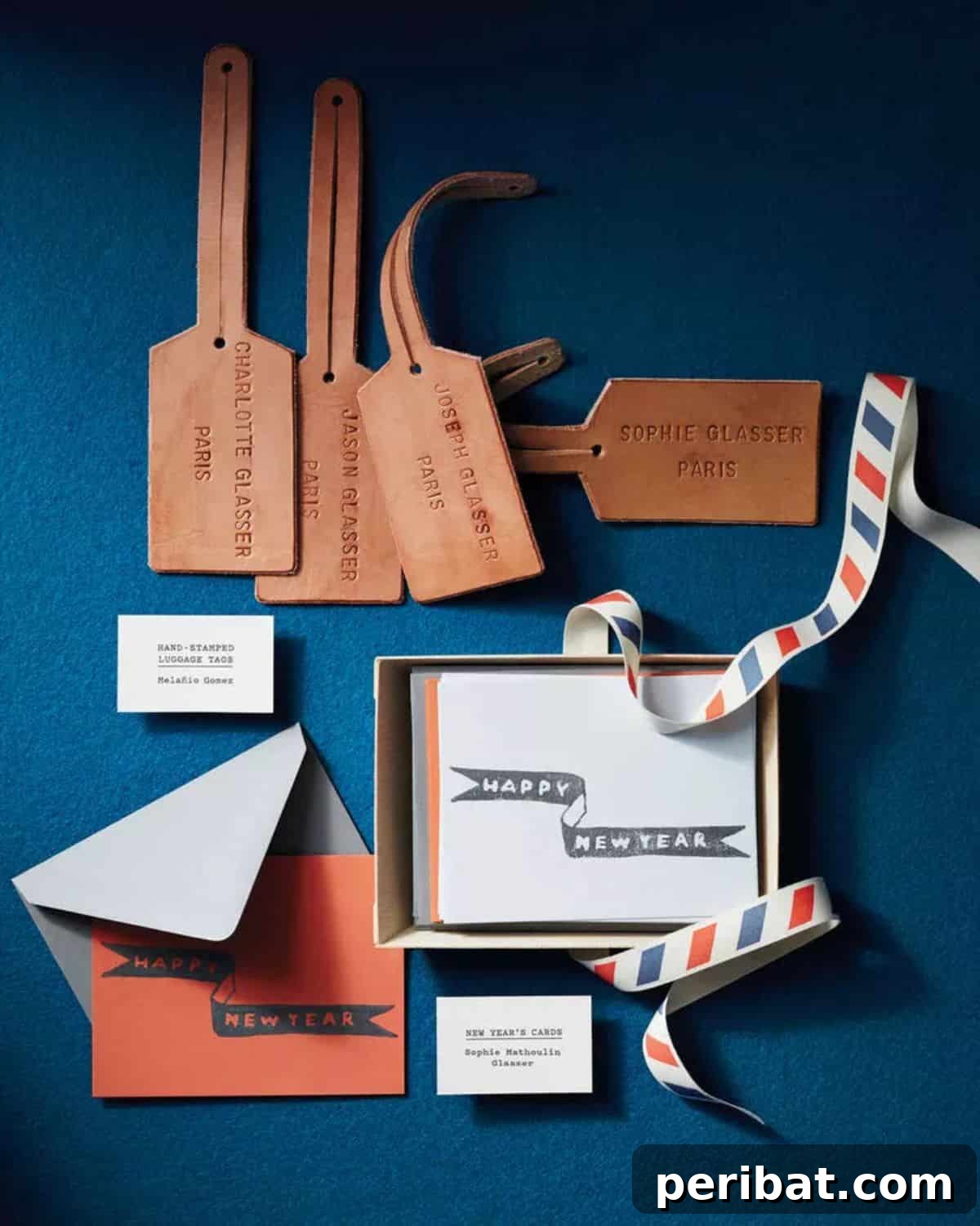 50 Heartfelt Handmade Birthday Gifts 41 Leather Luggage Tags