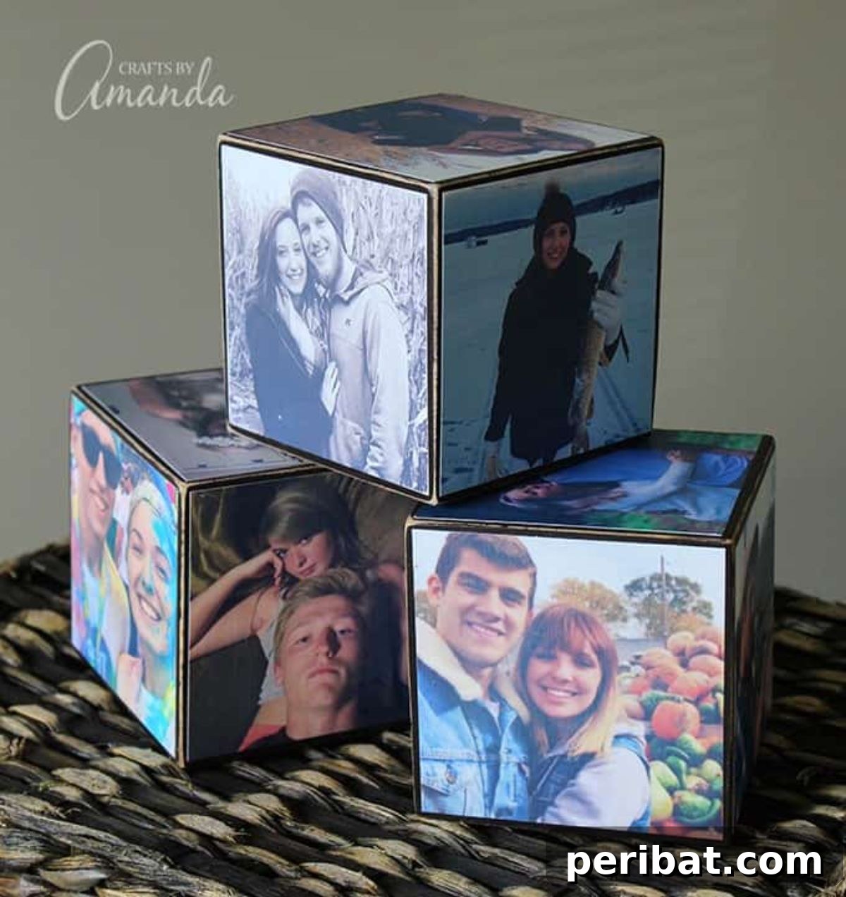 50 Heartfelt Handmade Birthday Gifts 43 Easy DIY Photo Cube