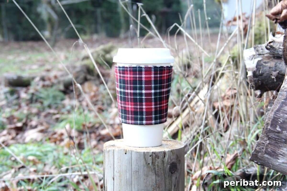 50 Heartfelt Handmade Birthday Gifts 51 Extra Wide Coffee Cozy
