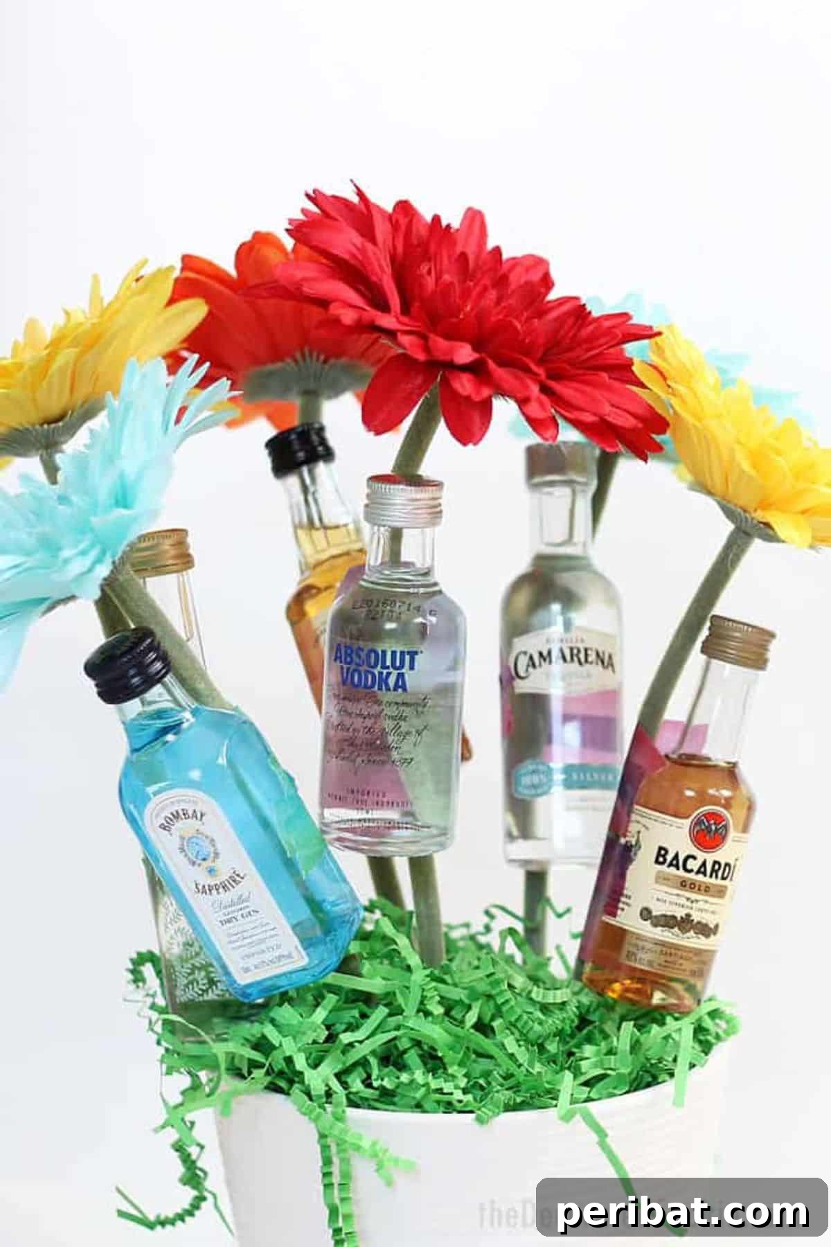 50 Heartfelt Handmade Birthday Gifts 52 Homemade Booze Bouquet