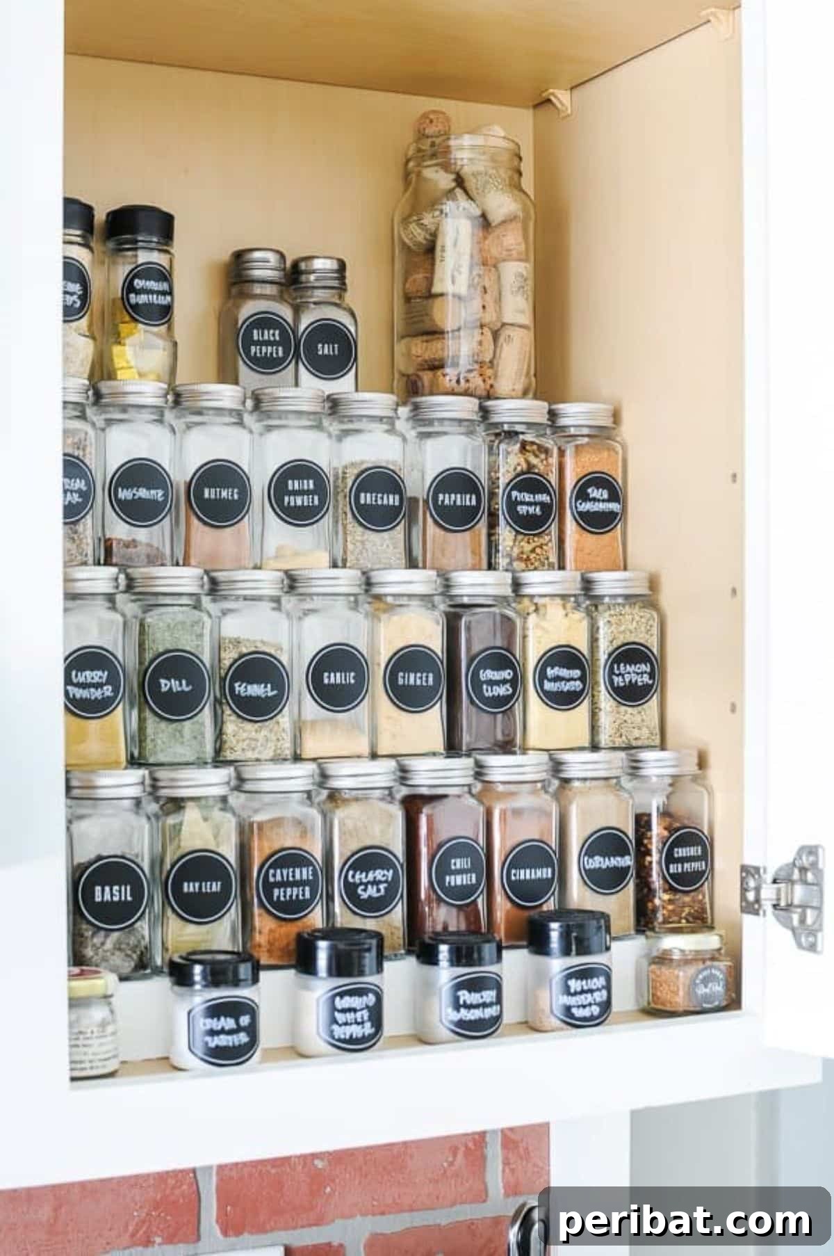 Spice Rack Mastery: 49 Projects and Products 17 Tiered Spice Rack In Cabinet