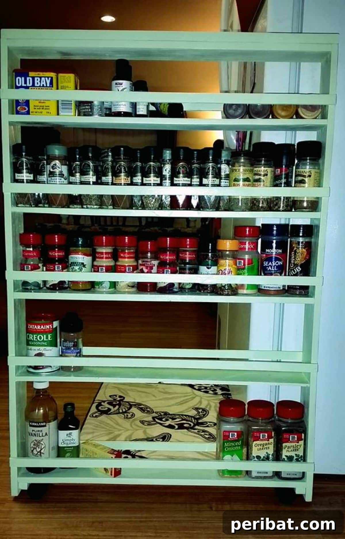 Spice Rack Mastery: 49 Projects and Products 29 Hidden Hideaway Kitchen Seasoning Rack