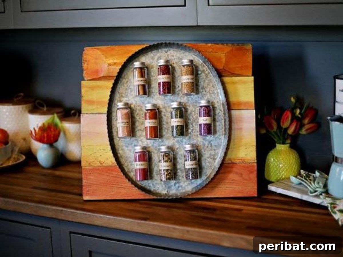 Spice Rack Mastery: 49 Projects and Products 34 Magnetic Countertop Spice Rack
