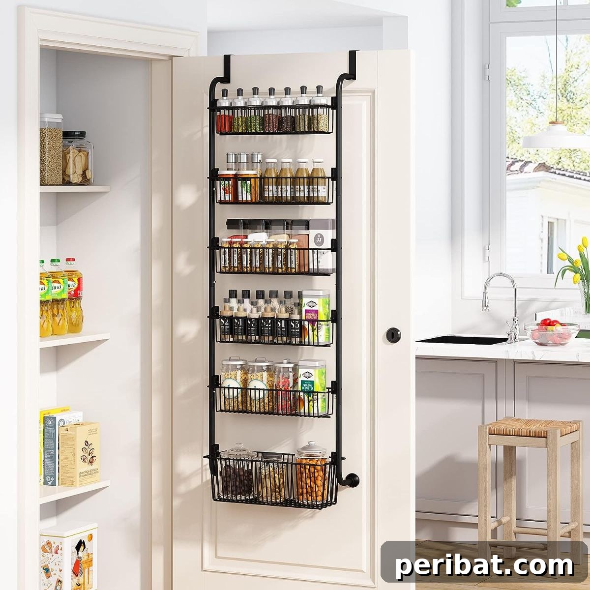 Spice Rack Mastery: 49 Projects and Products 36 Over-the-Door Organizer