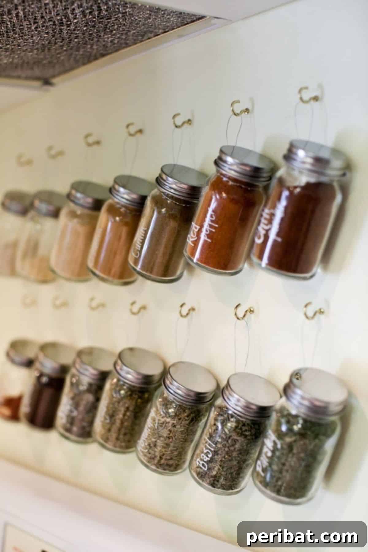 Spice Rack Mastery: 49 Projects and Products 46 DIY Spice Jar Storage