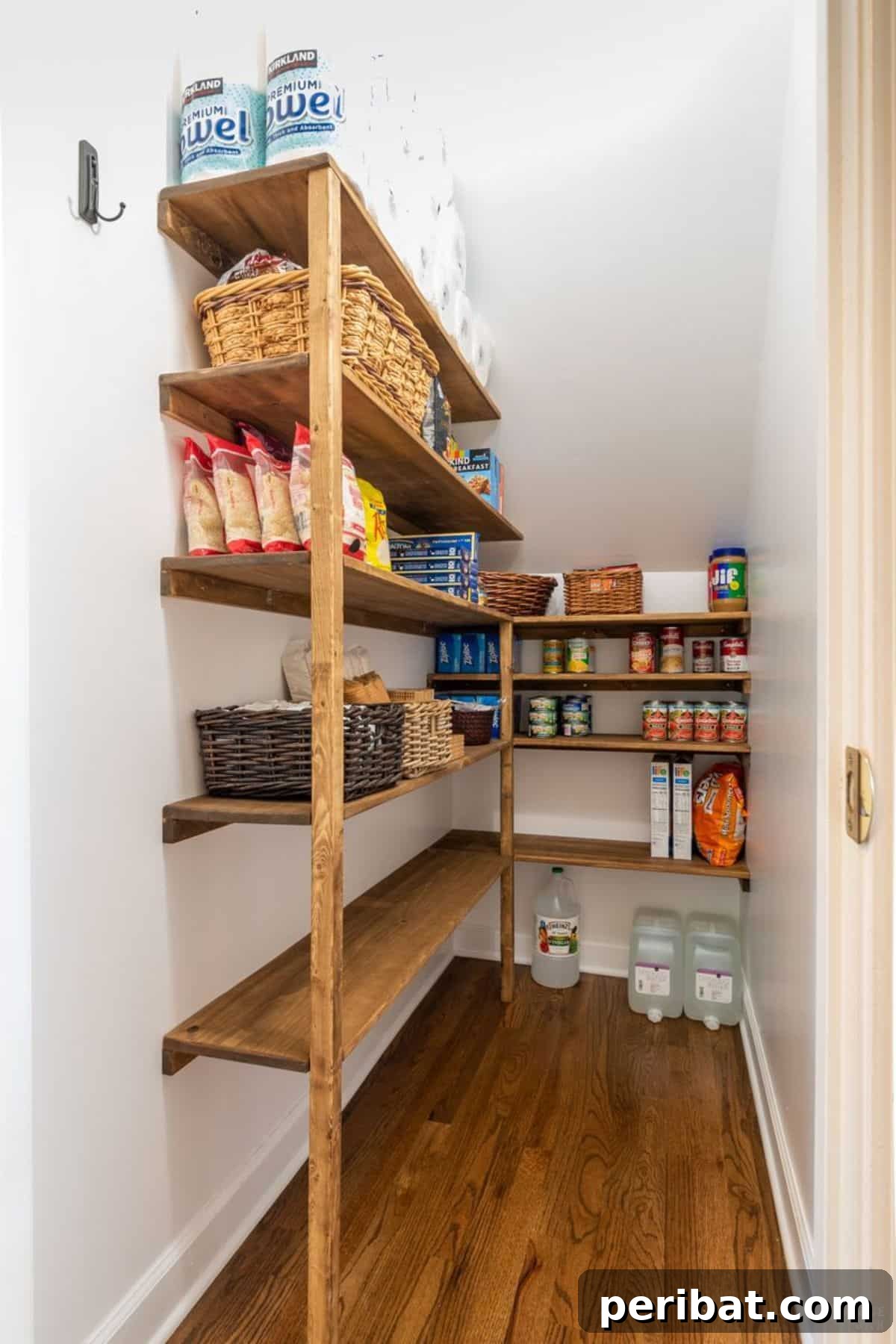 Transform Your Pantry: 45 Shelving Ideas and Creative Builds 13 Large DIY Pantry Shelves